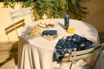 Arthur lunchbox 13.5x17 cm - Sailing-classic navy - Liewood