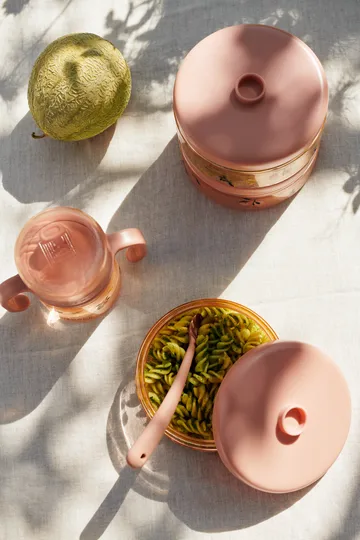 Beatrix kids dinner set 2 pieces - Peach-sea shell - Liewood