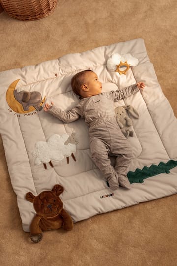 Bernet activity blanket 95x95 cm - Sandy multi mix - Liewood