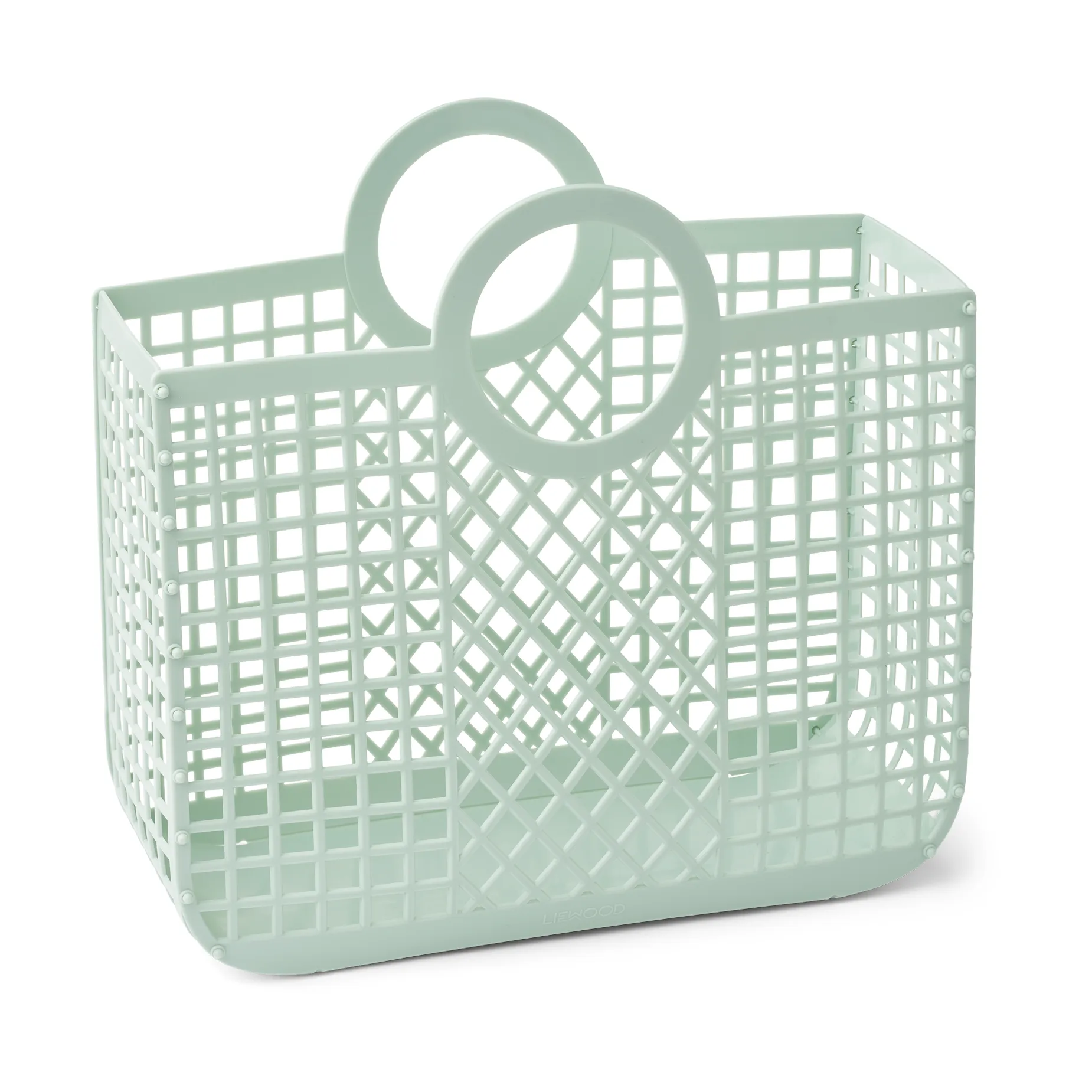 Bloom storage basket, Light Peppermint Liewood