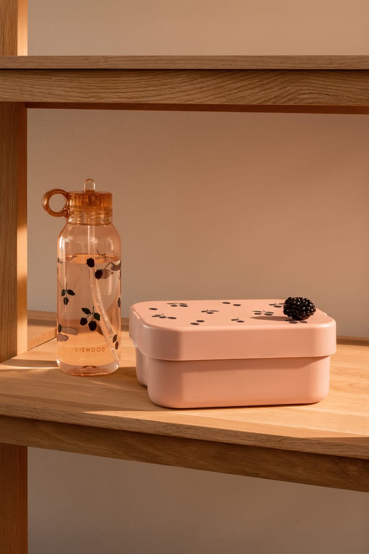 Chelsey printed lunchbox set 2 pieces, Berry-Pale Tuscany Liewood