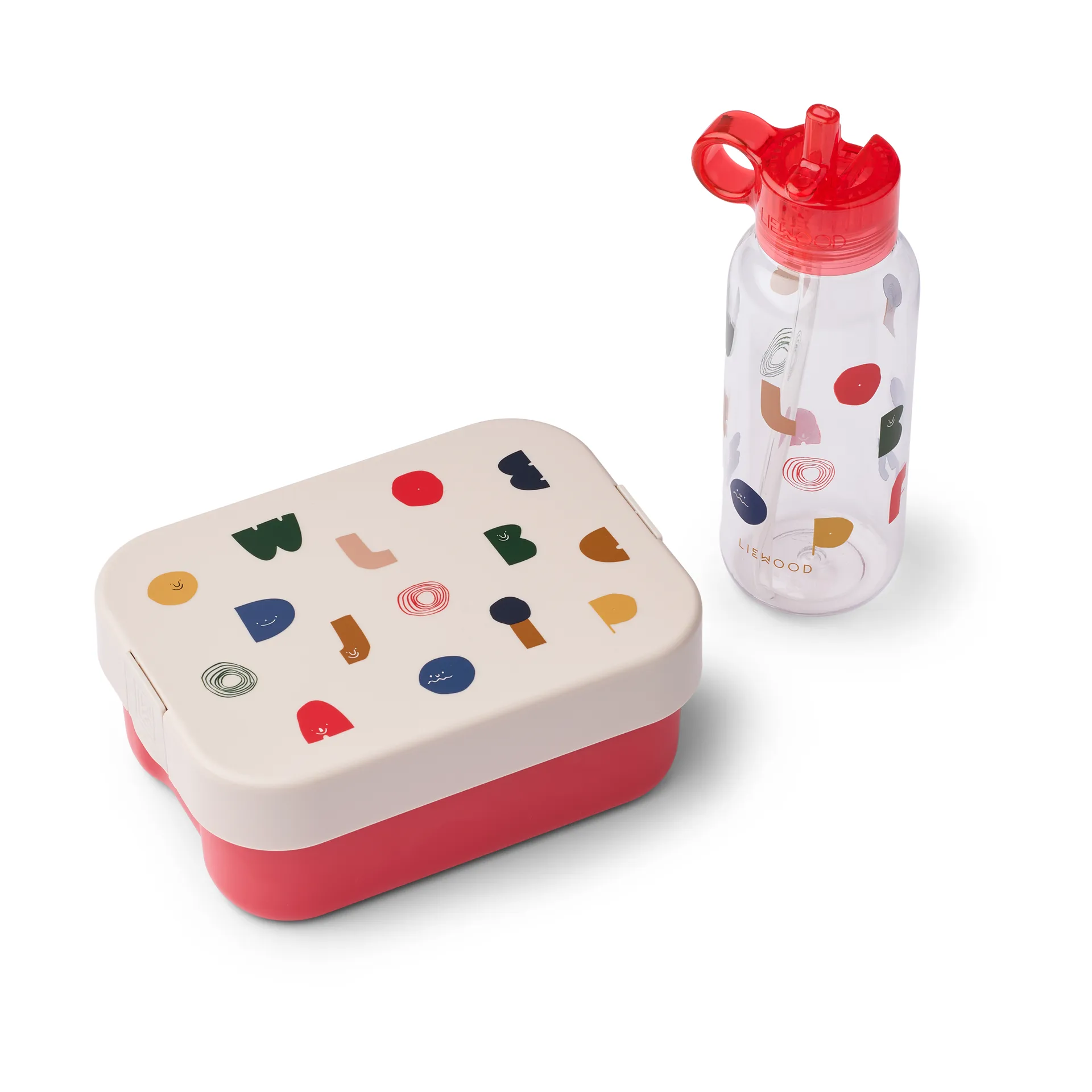 Chelsey printed lunchbox set 2 pieces, Characters-Sandy Liewood