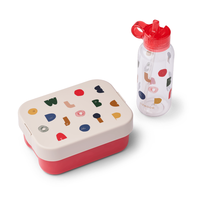 Chelsey printed lunchbox set 2 pieces - Characters-Sandy - Liewood