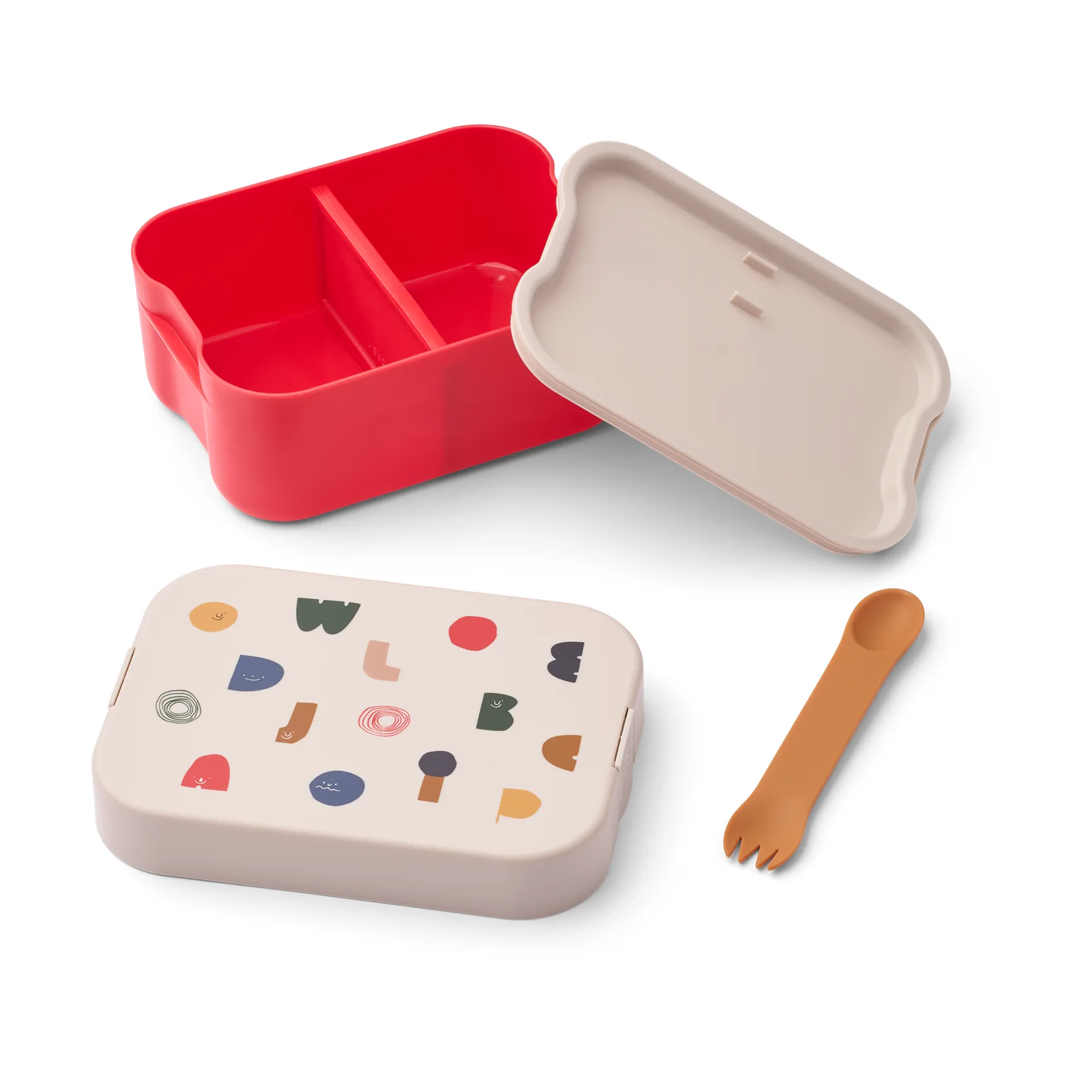 Chelsey printed lunchbox set 2 pieces, Characters-Sandy Liewood