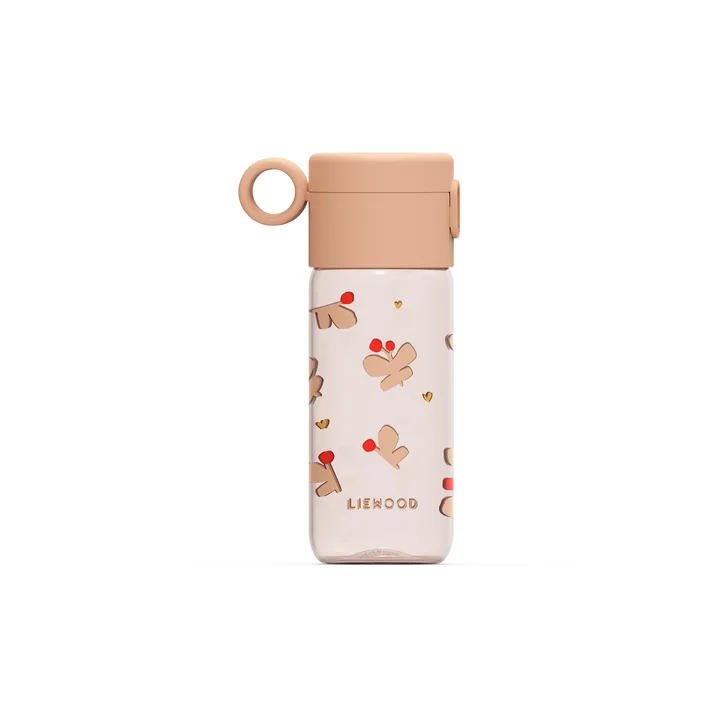 Clemence water bottle 35 cl - Butterfly-apple blossom - Liewood