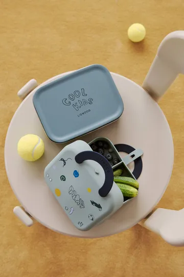 Elara lunch box - Play-Dusty Peppermint - Liewood