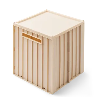 Elijah storage box with lid 31x31 cm - Sandy - Liewood