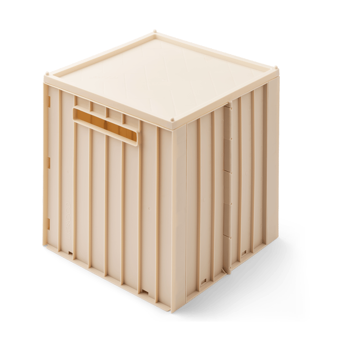 Elijah storage box with lid 31x31 cm - Sandy - Liewood