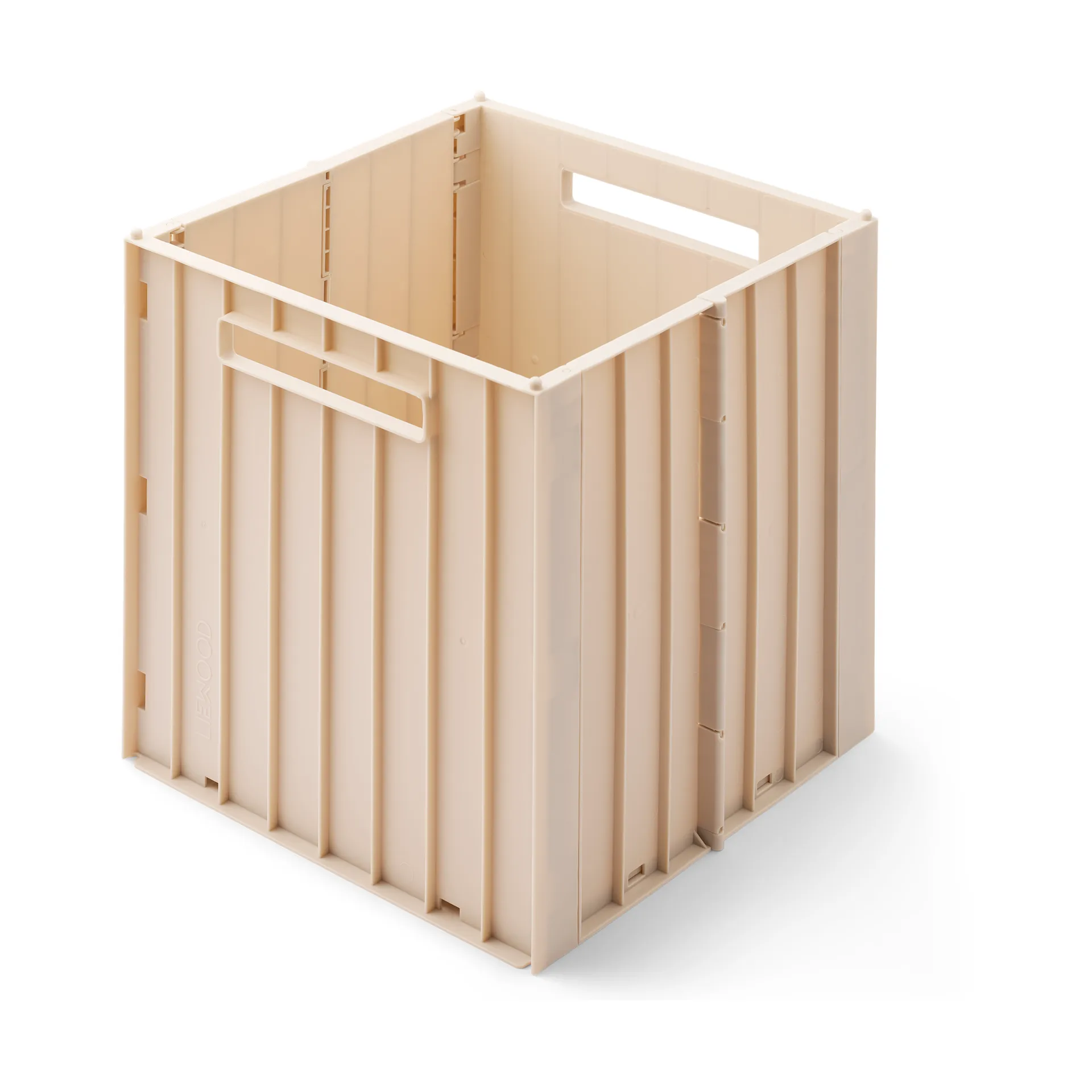 Elijah storage box with lid 31x31 cm, Sandy Liewood