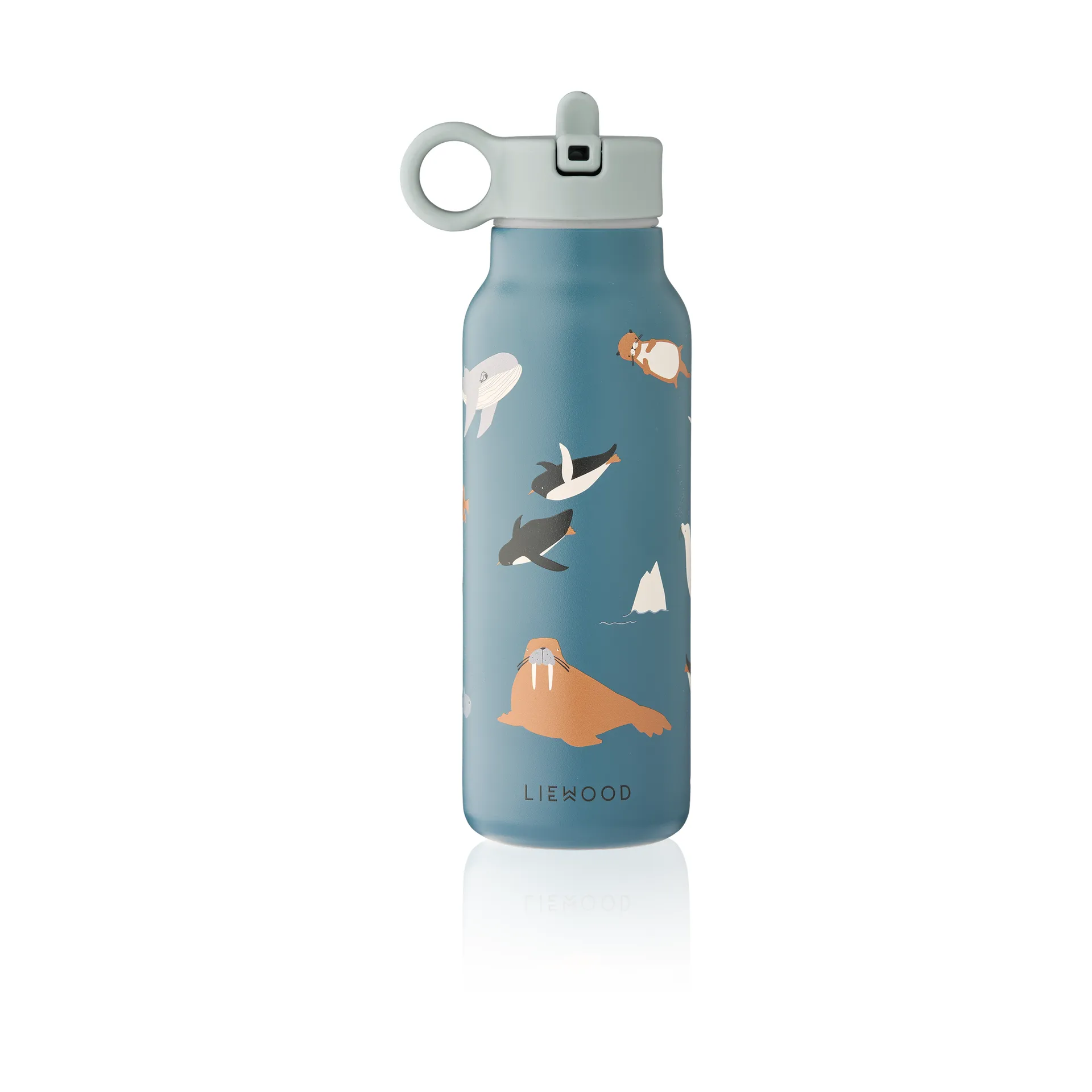 Falk water bottle 35 cl, Arctic Sea-Ocean view Liewood
