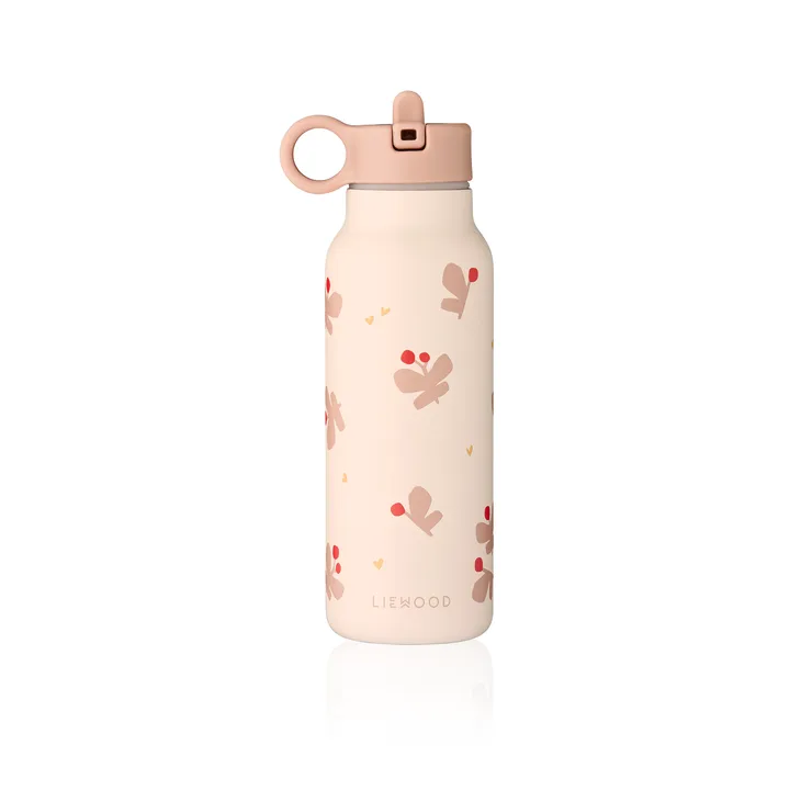 Falk water bottle 35 cl - Butterfly-apple blossom - Liewood