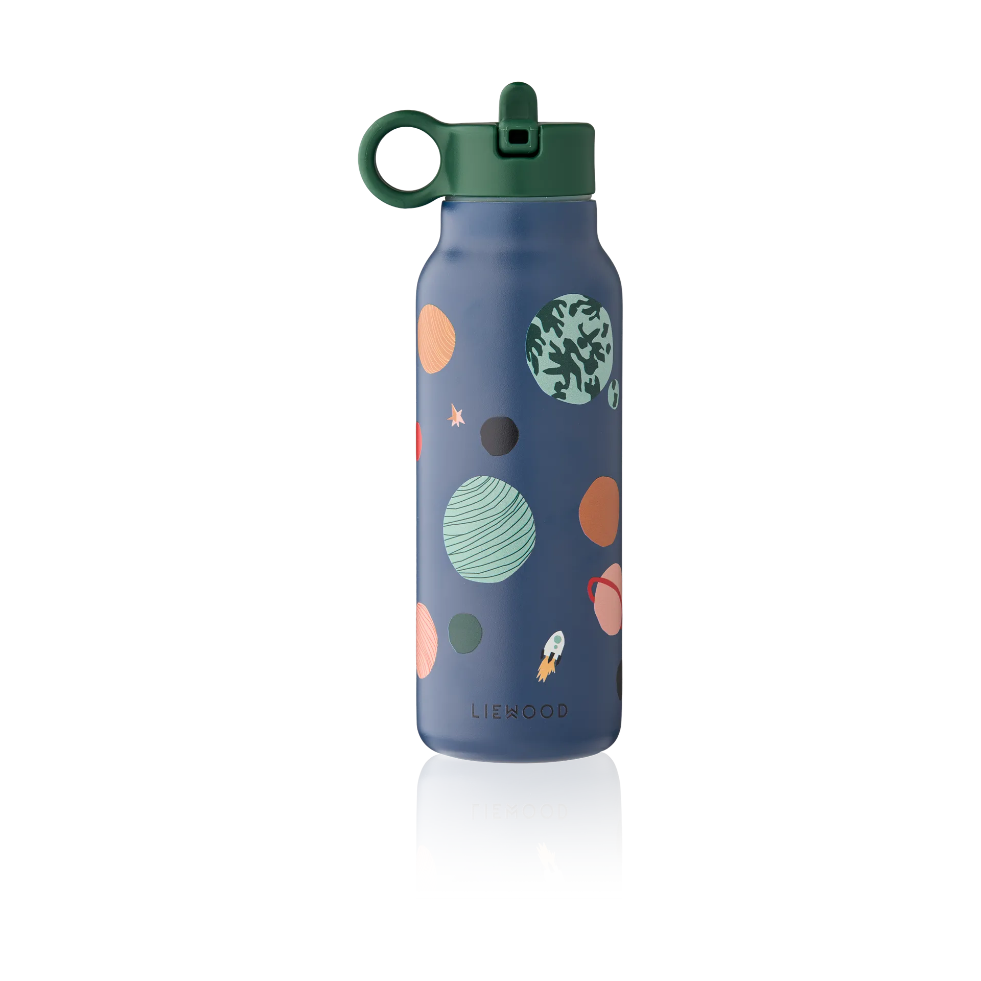 Falk water bottle 35 cl, Universe-Classic navy Liewood