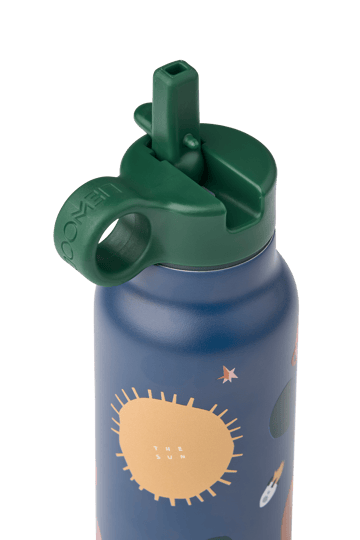 Falk water bottle 35 cl - Universe-Classic navy - Liewood
