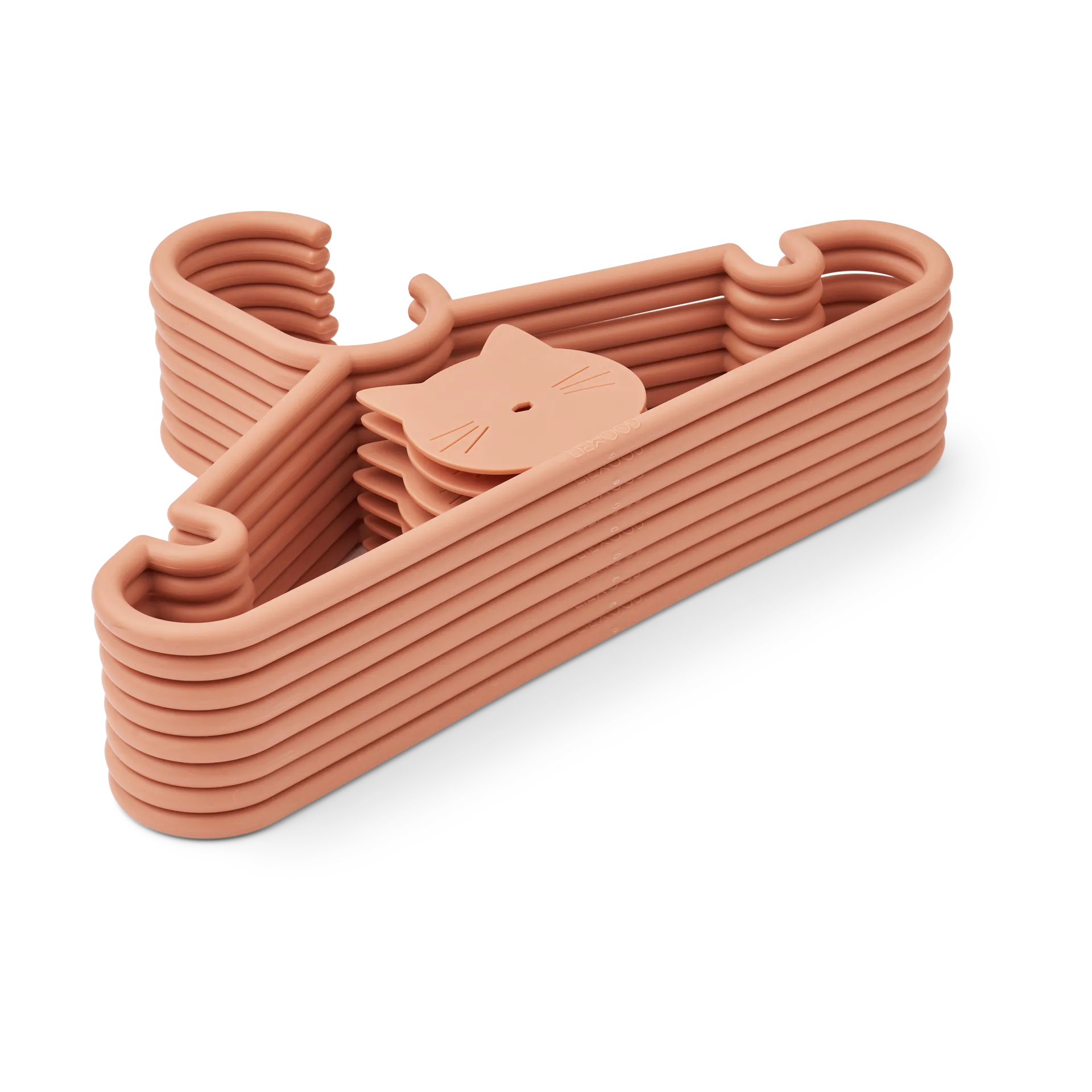 Falton cat hanger 8-pack, Tuscany rose Liewood
