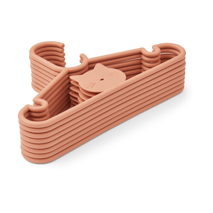 Falton cat hanger 8-pack - Tuscany rose - Liewood