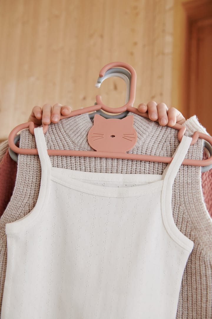 Falton cat hanger 8-pack, Tuscany rose Liewood