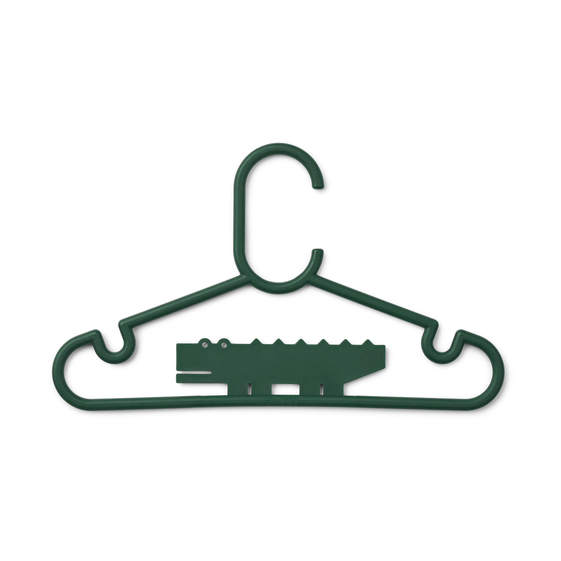 Falton crocodile hanger 8-pack, Garden Green Liewood