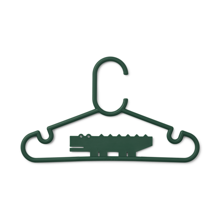 Falton crocodile hanger 8-pack, Garden Green Liewood