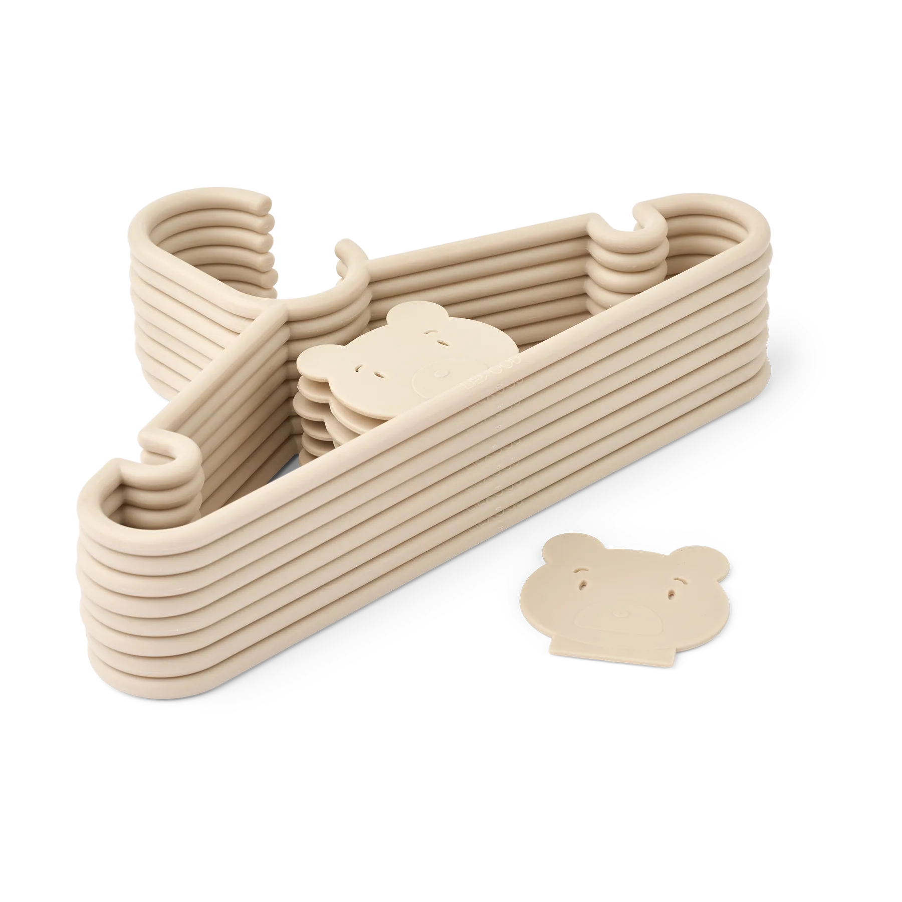 Falton Mr Bear hanger 8-pack, Mr bear-Sandy Liewood