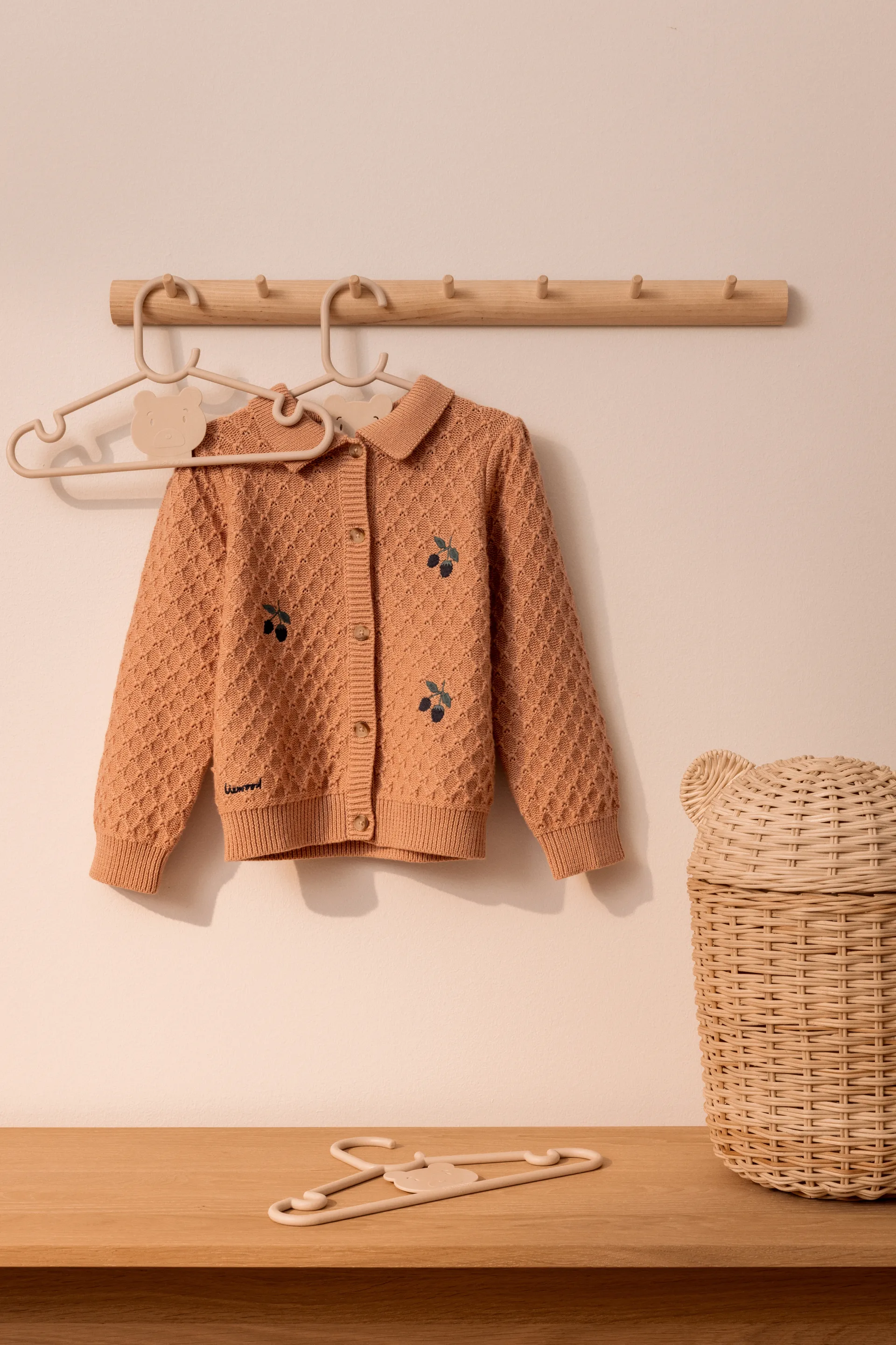 Falton Mr Bear hanger 8-pack, Mr bear-Sandy Liewood