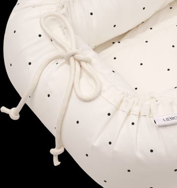 Gro printed babynest - Classic dot creme de la creme - Liewood
