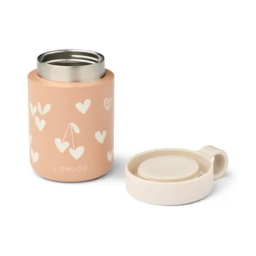 Kiani printed insulated bottle - Sweethearts-pale tuscany - Liewood