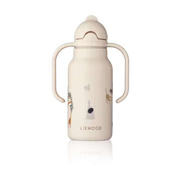 Kimmie water bottle 25 cl - All together-Sandy - Liewood
