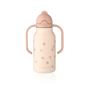 Kimmie water bottle 25 cl - Mini Butterfly-apple blossom - Liewood