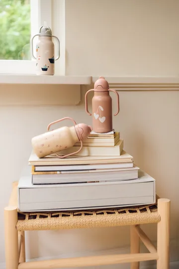 Kimmie water bottle 25 cl - Mini Butterfly-apple blossom - Liewood