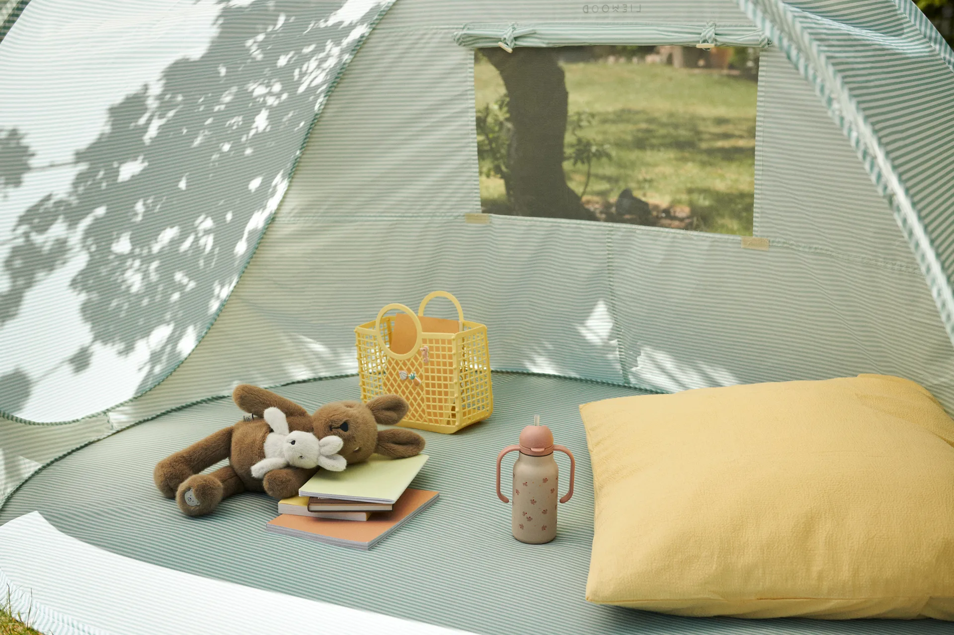 Kimmie water bottle 25 cl, Mini Butterfly-apple blossom Liewood