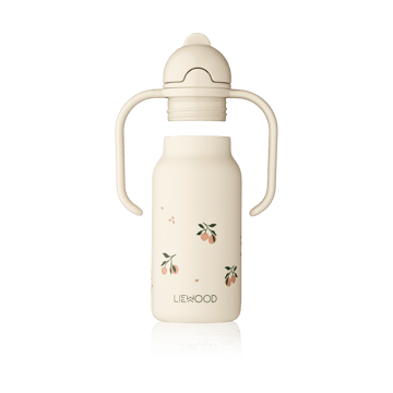 Kimmie water bottle 25 cl - Peach-Sea shell - Liewood