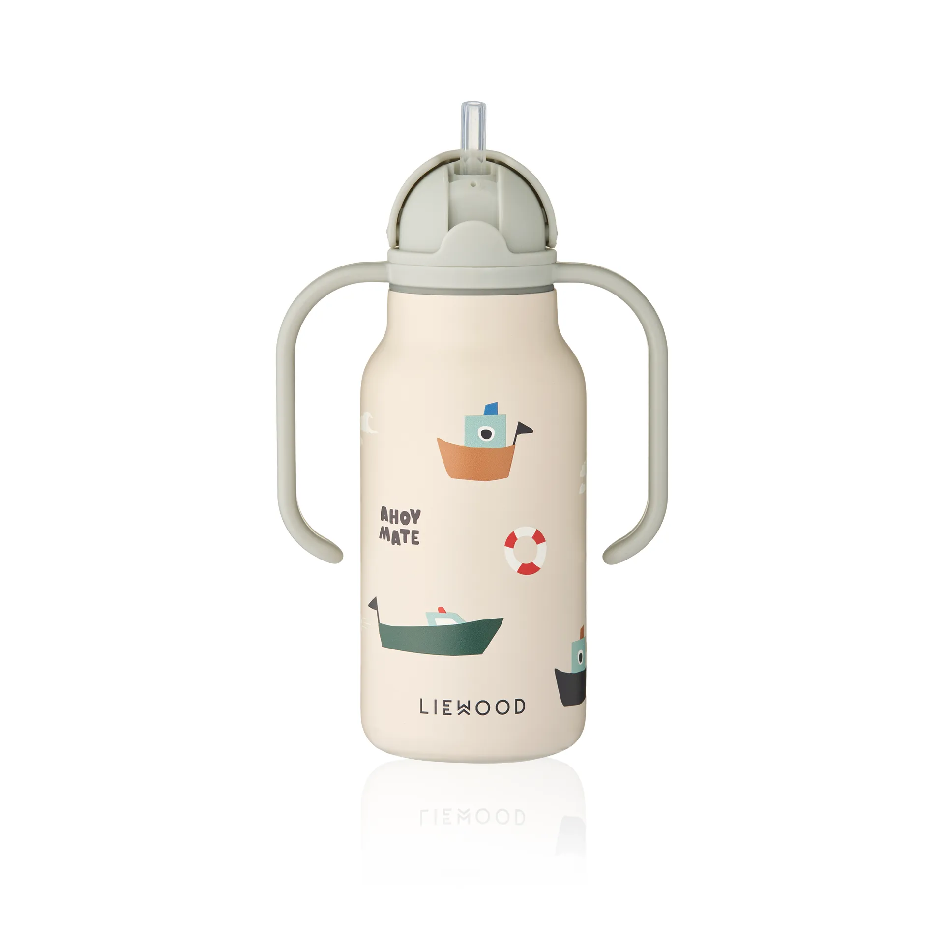 Kimmie water bottle 25 cl, Sailing-sandy Liewood