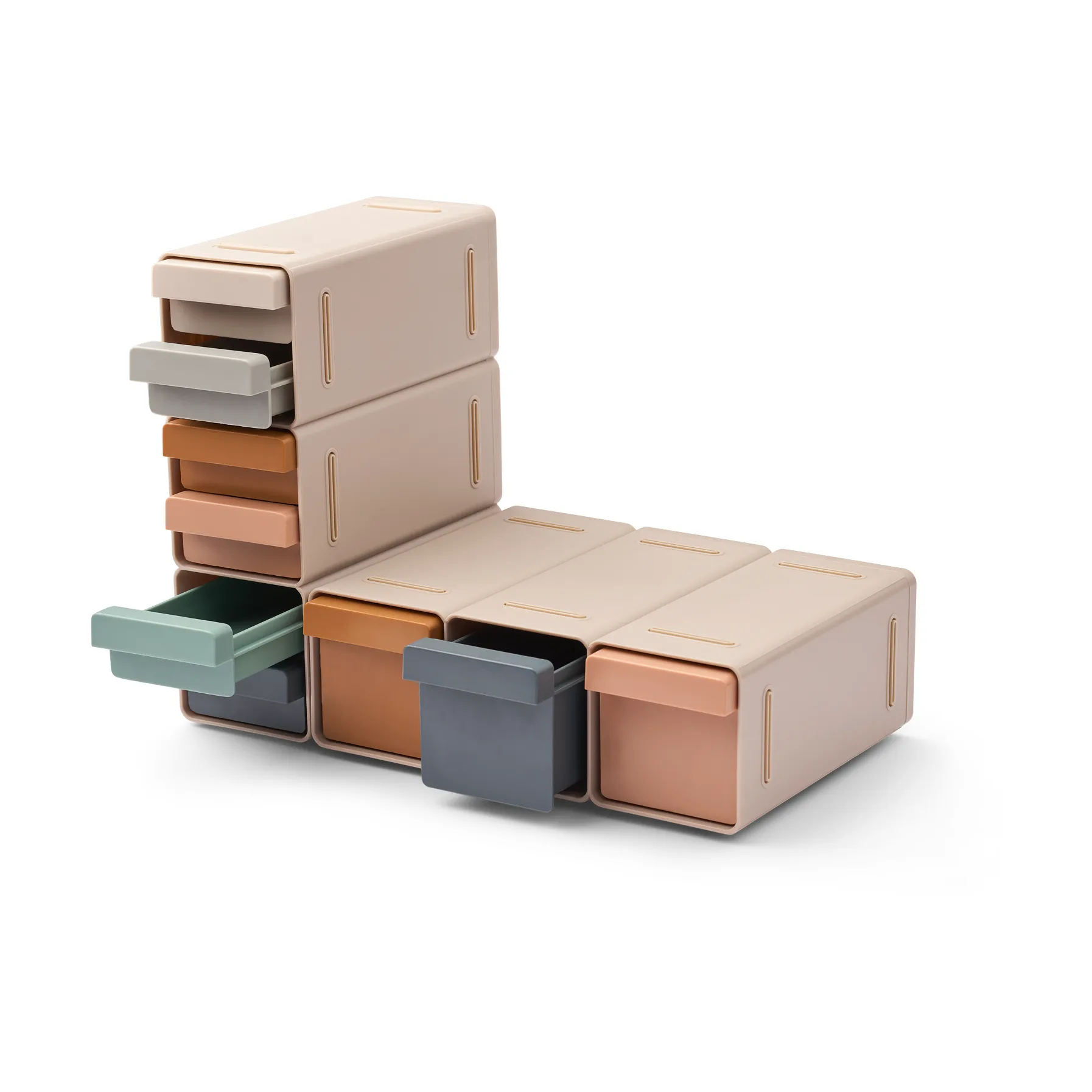 Kylian storage box, Sandy multi mix Liewood