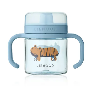 Kylo pip mug 28 cl - Fun-beach blue - Liewood