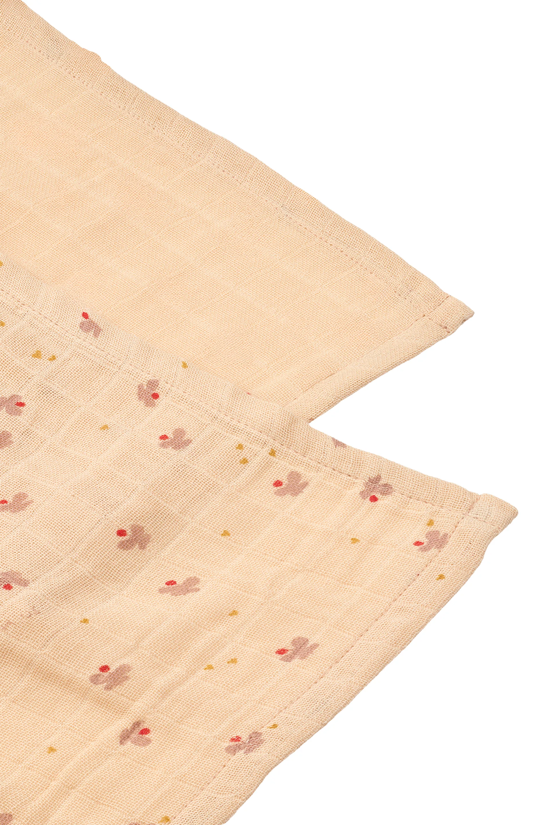 Lewis muslin blanket 2-pack 65x65 cm, Mini butterfly-apple blossom mix Liewood