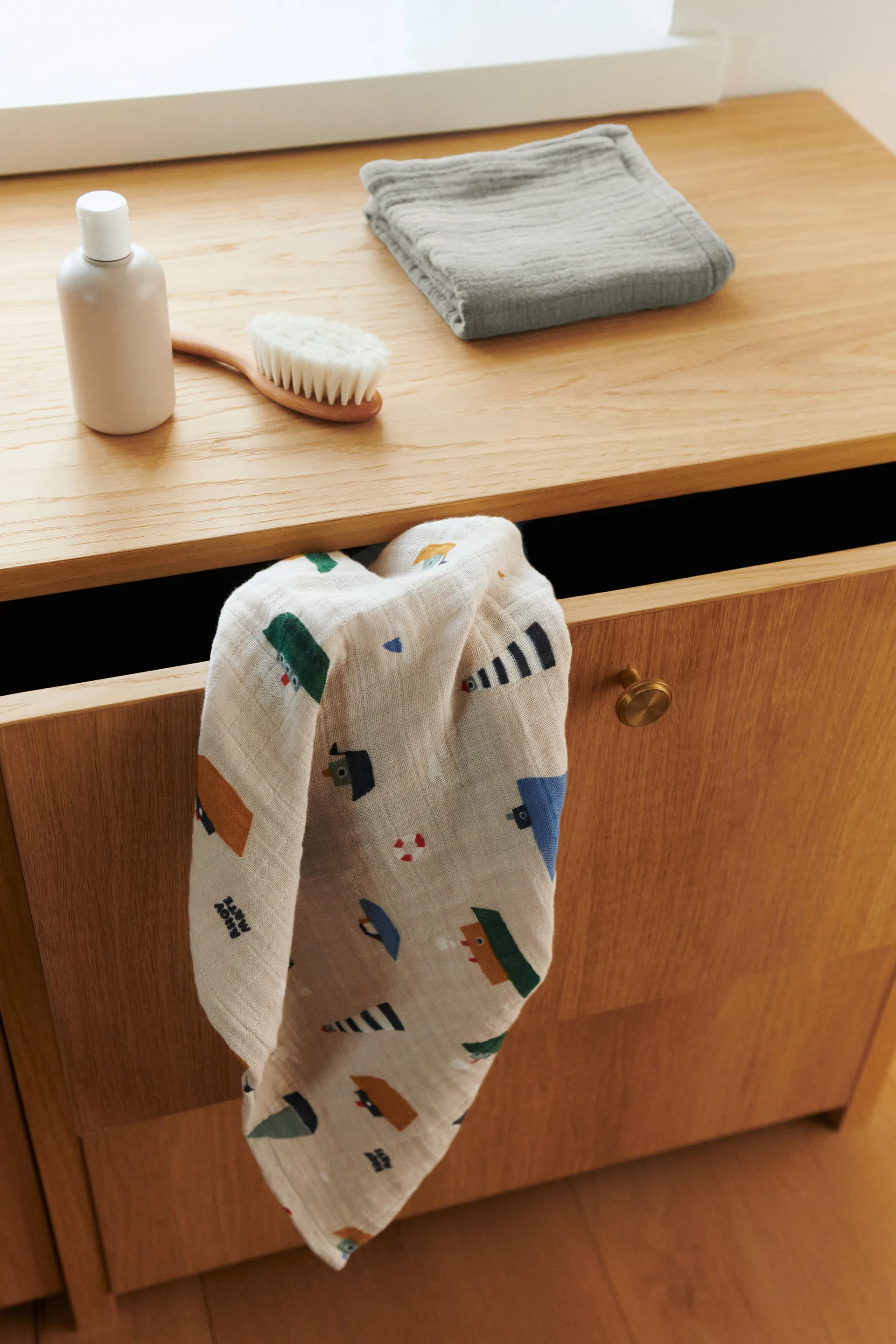 Lewis muslin blanket 2-pack 65x65 cm, Sailing-dove blue mix Liewood