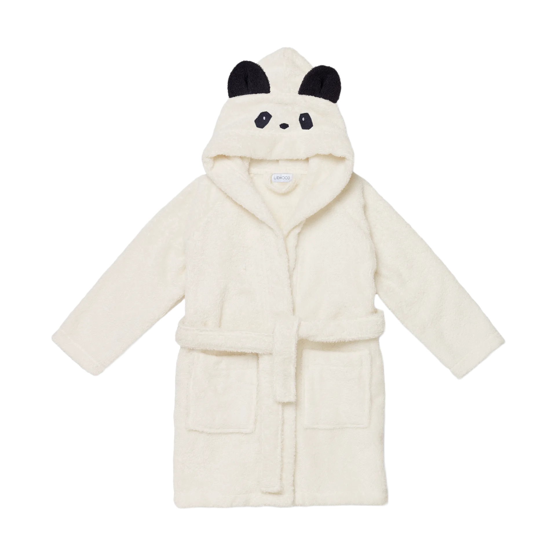 Lily bathrobe, Panda cream de la cream, 7-8 years Liewood