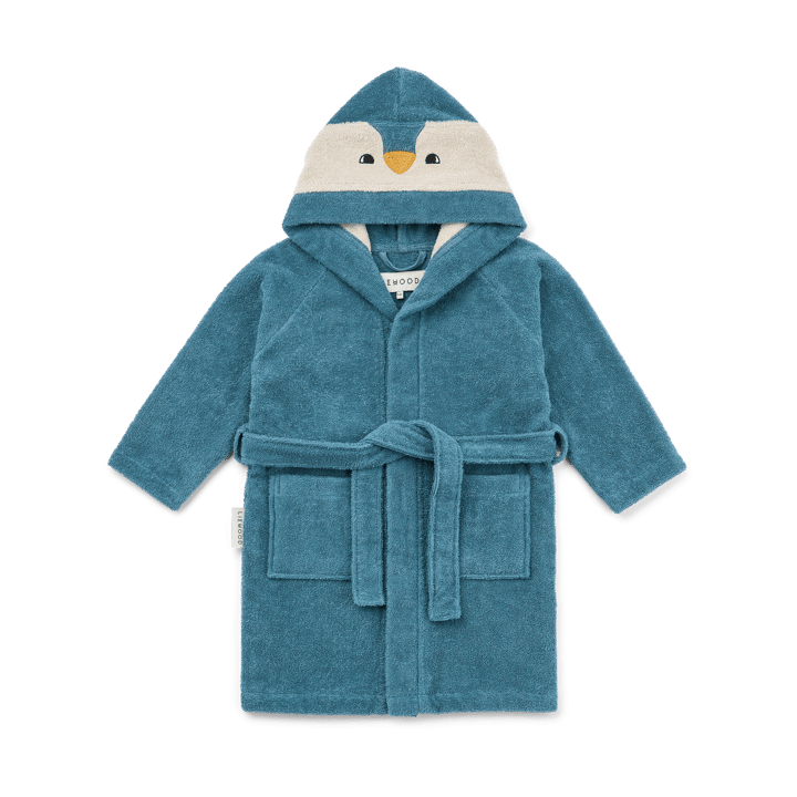 Lily bathrobe, Penguin oceanview mix - 3-4 years - Liewood
