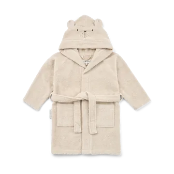 Lily bathrobe, Polarbear sandy - 1-2 years - Liewood