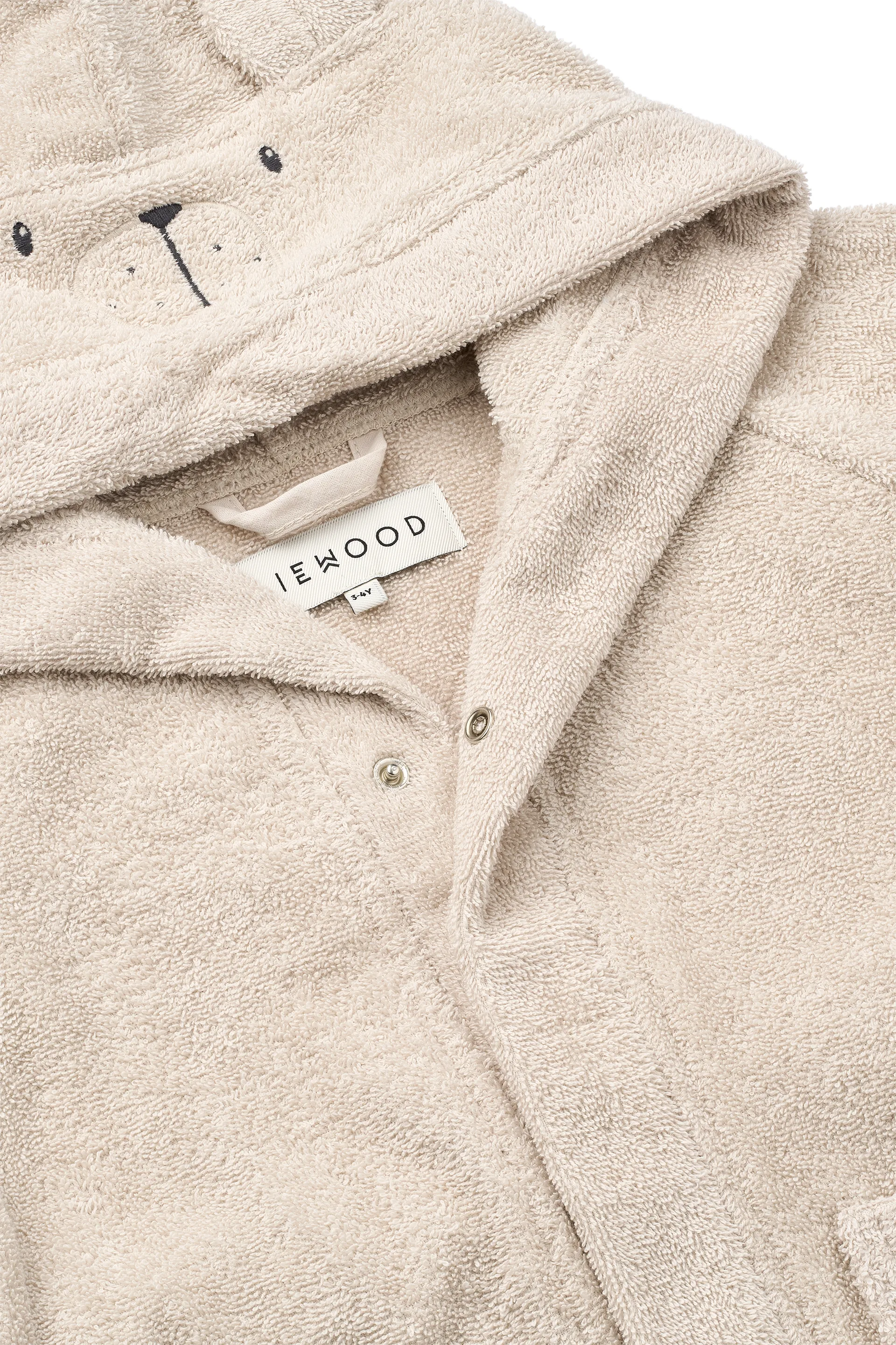Lily bathrobe, Polarbear sandy, 3-4 years Liewood