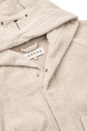 Lily bathrobe, Polarbear sandy - 5-6 years - Liewood