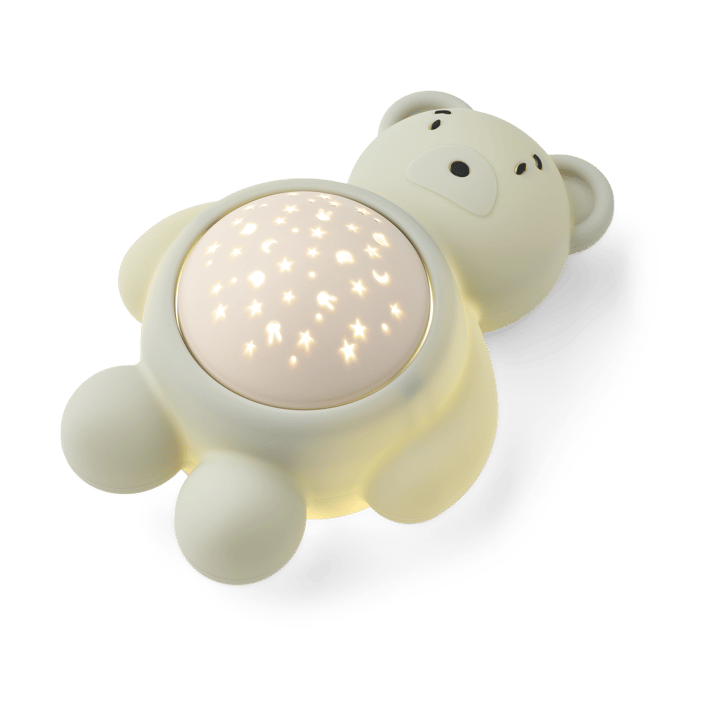 Manuel bear night lamp with projector and sound, Dove blue Liewood