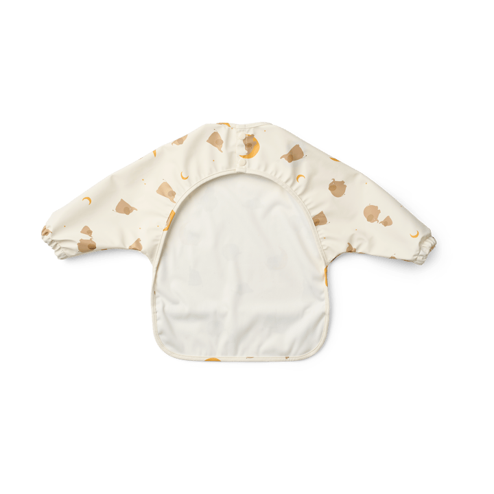 Merle bib with sleeve, Elephant-Creme de la creme Liewood