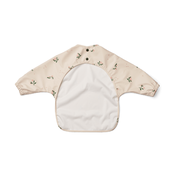 Merle bib with sleeve - Peach-Sea shell mix - Liewood