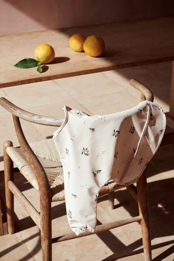 Merle bib with sleeve - Peach-Sea shell mix - Liewood