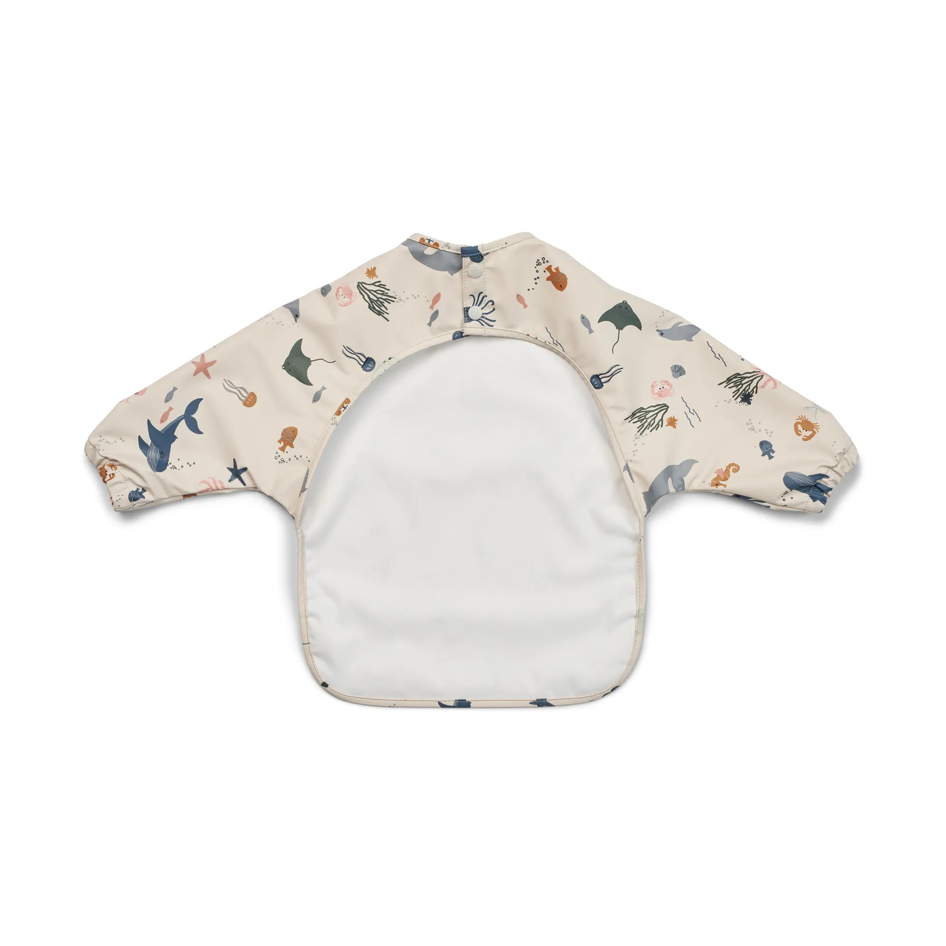 Merle bib with sleeve, Sea creature-Sandy Liewood