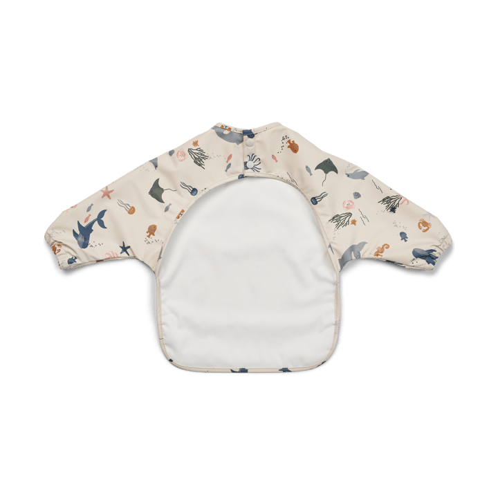 Merle bib with sleeve, Sea creature-Sandy Liewood