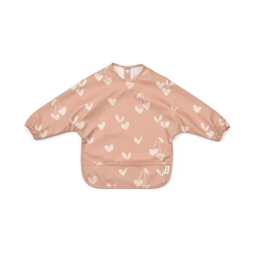 Merle bib with sleeve - Sweethearts-pale tuscany - Liewood