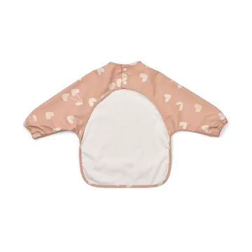 Merle bib with sleeve - Sweethearts-pale tuscany - Liewood