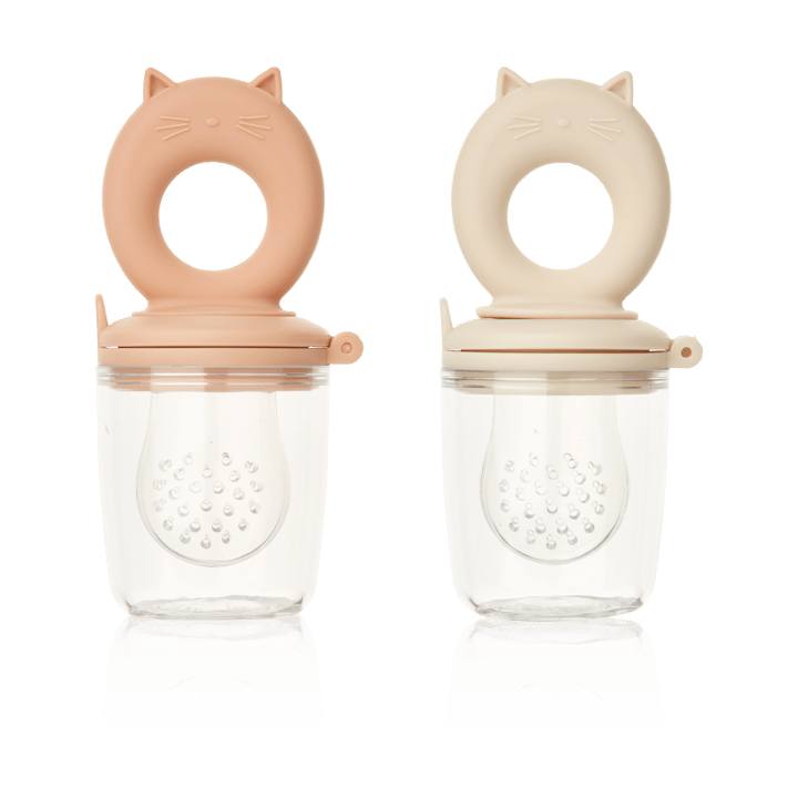 Miranda tasting button 2 pieces - Tuscany rose-Apple blossom - Liewood